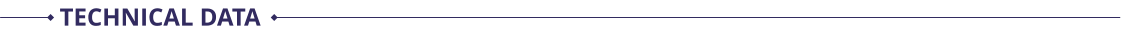 TECHNICAL DATA